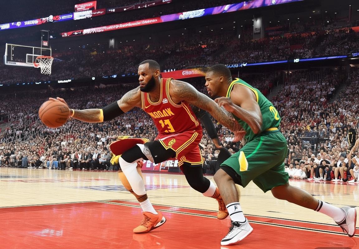 2015年NBA经典对决：骑士VS开拓者激情碰撞回顾(图2)